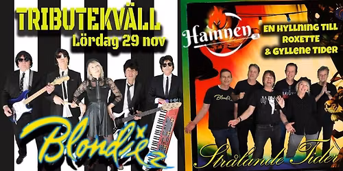 Tributekväll - BLONDIEZ & STRÅLANDE TIDER