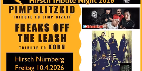 PIMP BLITZKID und FREAKS OFF THE LEASH - Tribute to Limp Bizkit und KoRn