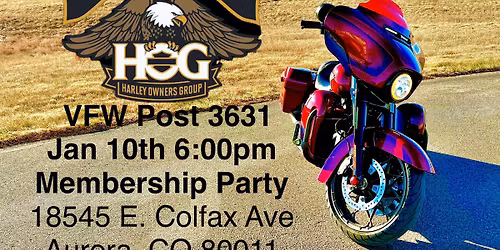 Mile High HOG Membership Party