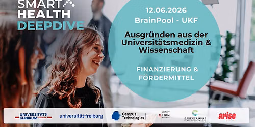 smartXhealth DeepDive: Ausgr\u00fcnden aus der Universit\u00e4tsmedizin