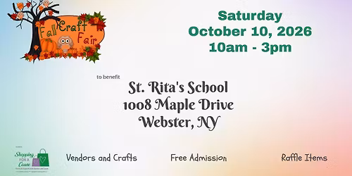 St Rita's Fall Craft and Vendor Sale