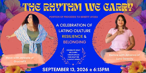 Hispanic Heritage Month: Latin Dance, Mindfulness & Resilience