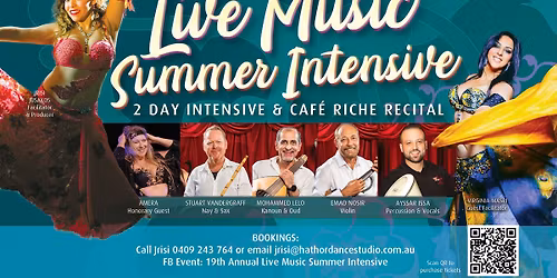 19th Annual Live Music Summer Intensive 2026