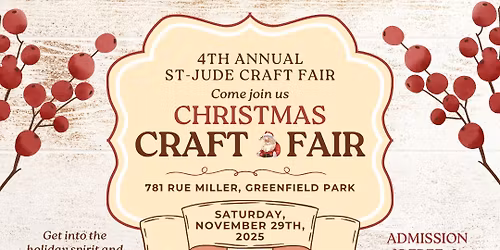 4th Annual St-Jude Christmas Craft & Fair