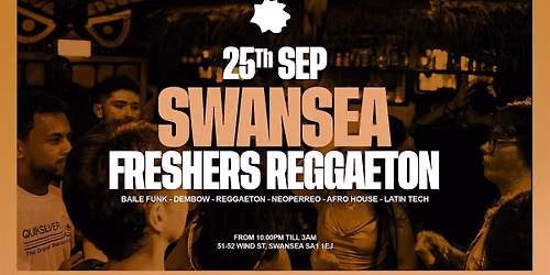 Intirave Swansea| FRESHERS | Reggaeton at Bambu