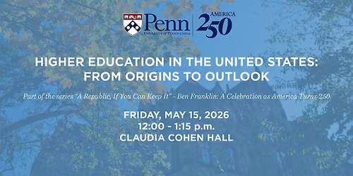 Higher Education in the United States: From Origins to Outlook