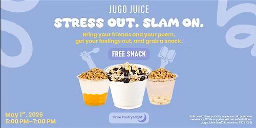 Jugo Juice-Slam Poetry
