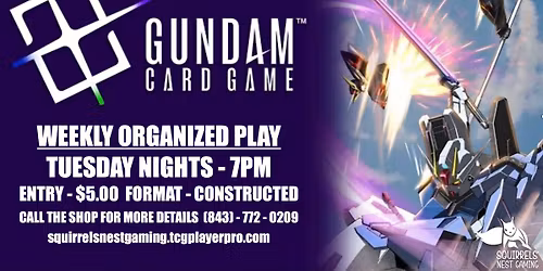 GUNDAM TCG WEEKLY ORGANIZED PLAY