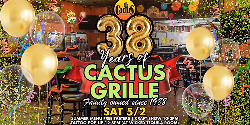 38 Years of Cactus Grille Celebration