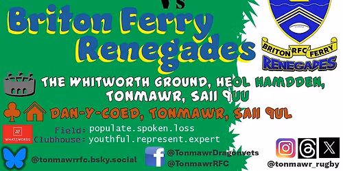 DRAGONVETS Vs RENEGADES (Over-35s Touch Rugby)