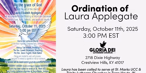 Ordination of Laura Applegate