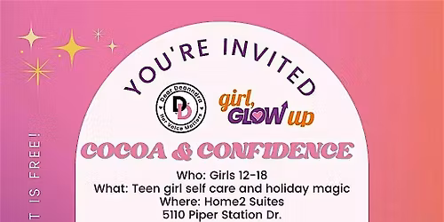 Cocoa & Confidence Teen Girl Holiday Party
