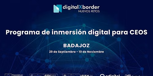 Programa DigitalXBorder Badajoz - 7 Jornadas