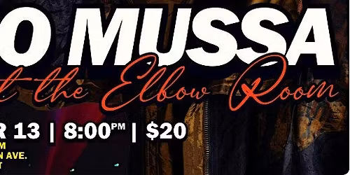 Mo Mussa live at The Elbow Room