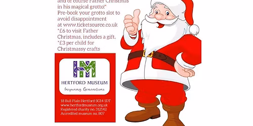 Santa Saturday at Hertford Museum!