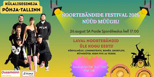 Noorteb\u00e4ndide Festival 2026 (NBF 2026)