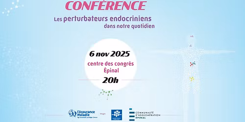 Conf\u00e9rence : Les perturbateurs endocriniens dans notre quotidien