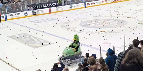 Mascot Madness @ Kwings - Chuck a Puck