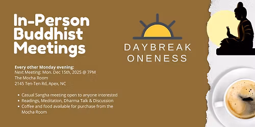 In-Person Sangha Meeting