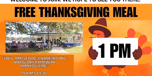 Thanksgiving On the Water \u2022 FREE EVENT \u2022 OPEN TO ALL