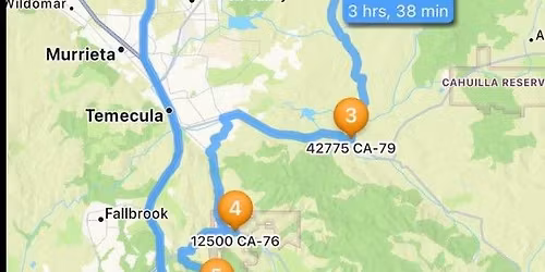 SD Crew Chapter Ride, Sage Rd, Lilac Rd. All Bikes Welcome