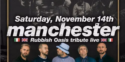 Rubbish Oasis Tribute Band - Oasis Live '27 Warm Up Show!