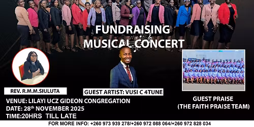 FUNDRAISING MUSICAL CONCERT