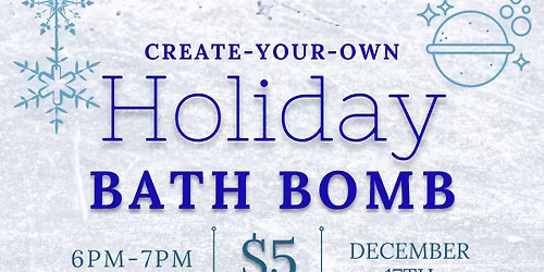 DIY Holiday Bathbombs