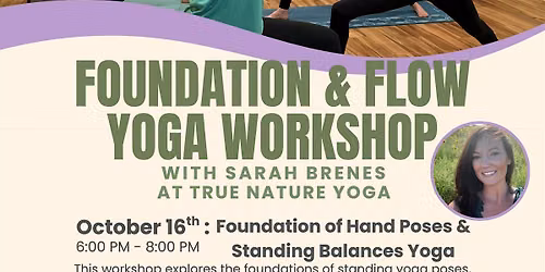Foundation & Flow Yoga Workshop