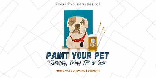 Paint Your Pet @ Side Gate Brewery