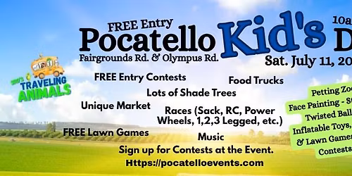 Pocatello Kid's Day - Free Entry Festival 