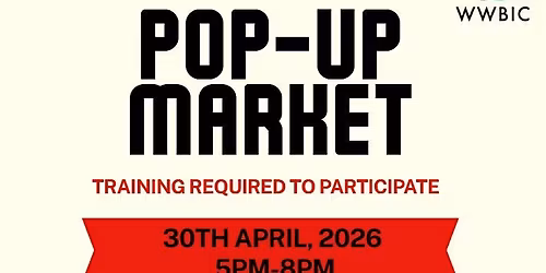 POP-UP MARKET VENDOR TRAINING