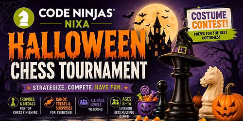 \ud83c\udf83 Halloween Chess Tournament & Costume Contest