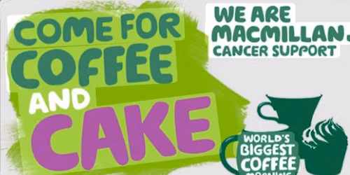 MacMillan coffee morning 2026