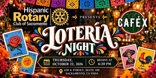 Hispanic Rotary Presents Loteria Night