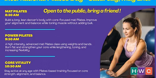 International Pilates Day at HWC