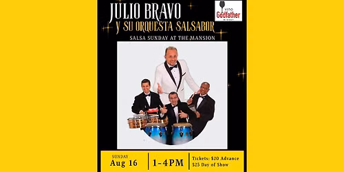 Julio Bravo y su Orquesta Salsabor\n\nBay Area's Favorite Salsa Band\n\n