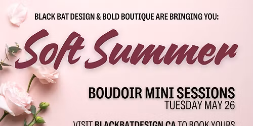 Soft Summer - Boudoir Mini Sessions