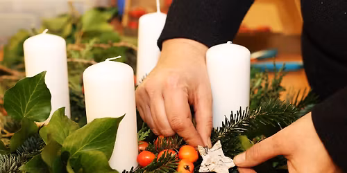 Adventkranz binden