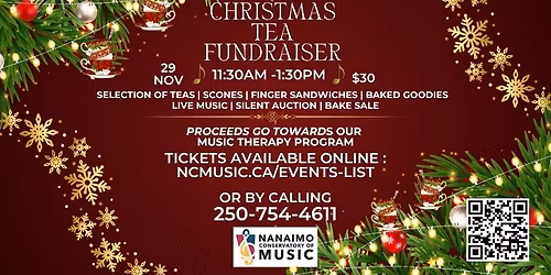 CHRISTMAS TEA FUNDRAISER