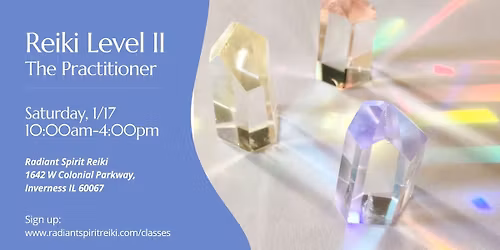 Reiki Level II: January 17th