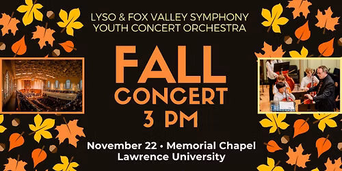 LYSO & FVS Youth Concert Orchestra Fall Concert