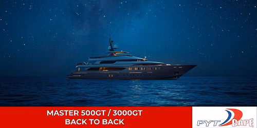 Master 500gt \/ 3000gt Course - Cape Town