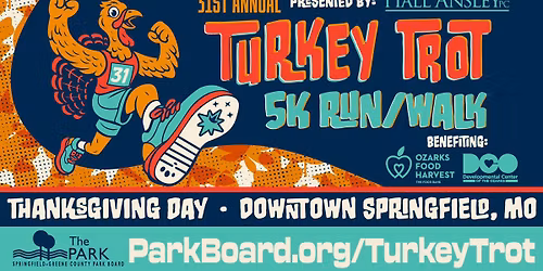 31st Annual Turkey Trot 5K Run\/Walk \ud83e\udd83\ud83d\udc5f