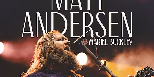 Matt Andersen: The Hammer & The Rose Tour at Molson Canadian Centre at Casino New Brunswick
