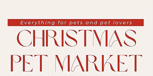Christmas Pet Market