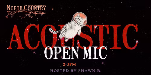 OPEN MIC (Acoustic) hosted by Shawn Babineau