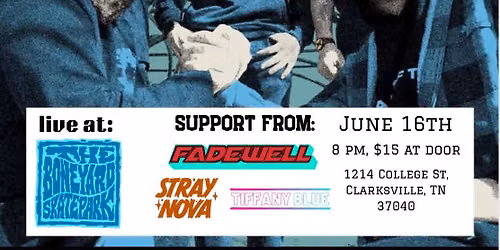 Brave Days. Fadewell. Stray Nova. Tiffany Blue