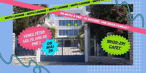 Mutu Lounge : L'Ap\u00e9ro des 70 Ans