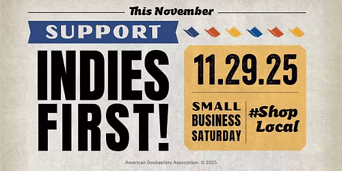 Small Business Saturday @ Four Seasons Books